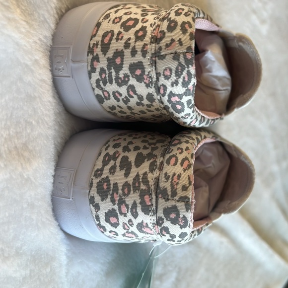 NWT DC SHOES TRASE WOMEN’S SNEAKER NEW CHEETAH GRAY/WHITE/PINK 7 - Picture 7 of 9